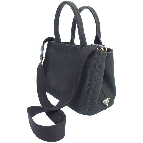 Prada 2WAY Mini Canapa Tan Handbag - Picture 1 of 9